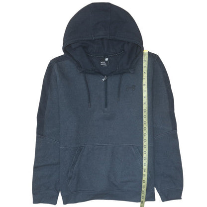 Mens UK Size L Under Armour Blue Pullover Hoodie