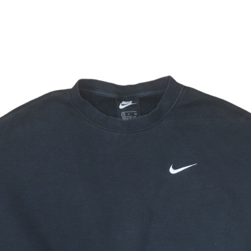 Womens UK Size S Nike Black Pullover Sweatshirt