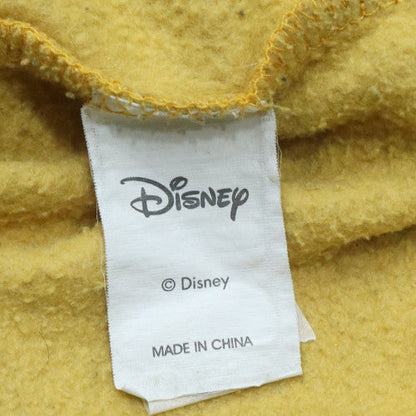 Womens UK Size M Disney Yellow Pullover Sweatshirt