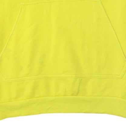 Mens UK Size M Adidas Yellow Pullover Hoodie
