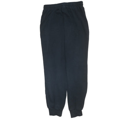 Champion Womens Black Jogger Sweatpants Size 14 Logo Stripe
