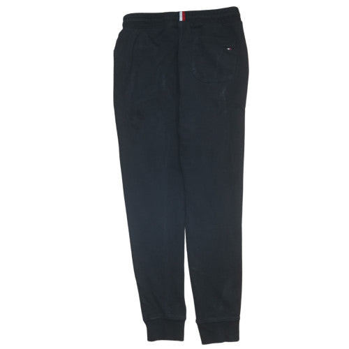 Tommy Hilfiger Men's Black Jogger Trousers Size L Casual Fleece