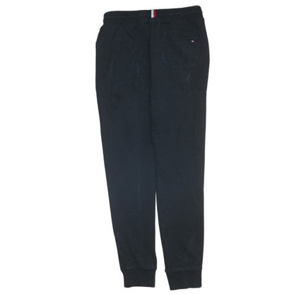 Tommy Hilfiger Men's Black Jogger Trousers Size L Casual Fleece