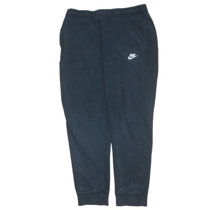 Nike Womens Black Jogger Sweatpants L Elastic Waist Fleece Trousers