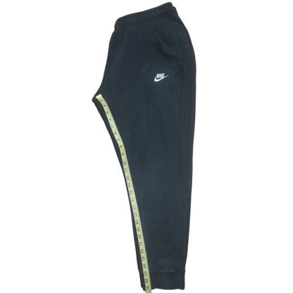 Nike Womens Black Jogger Sweatpants L Elastic Waist Fleece Trousers