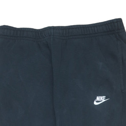 Nike Womens Black Jogger Sweatpants L Elastic Waist Fleece Trousers
