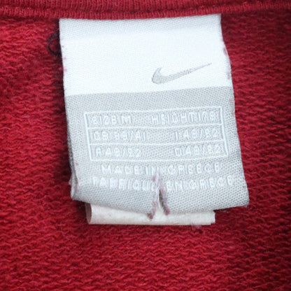 Mens UK Size M Nike Red Full Zip Sweatshirt