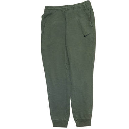 Nike Women's Green Fleece Joggers S Regular Fit Comfortable Sportswear