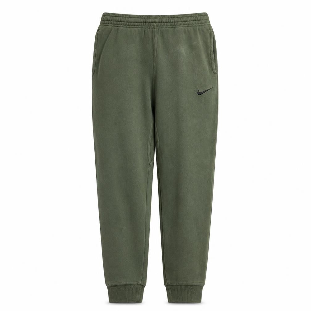 Nike Women's Green Fleece Joggers S Regular Fit Comfortable Sportswear