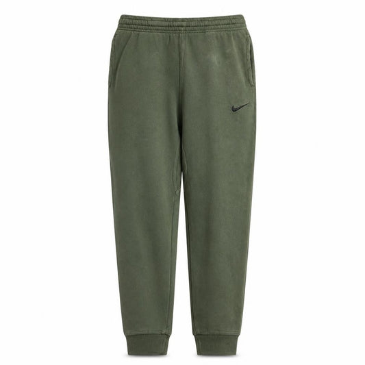 Nike Women's Green Fleece Joggers S Regular Fit Comfortable Sportswear