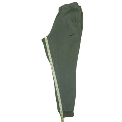 Nike Women's Green Fleece Joggers S Regular Fit Comfortable Sportswear