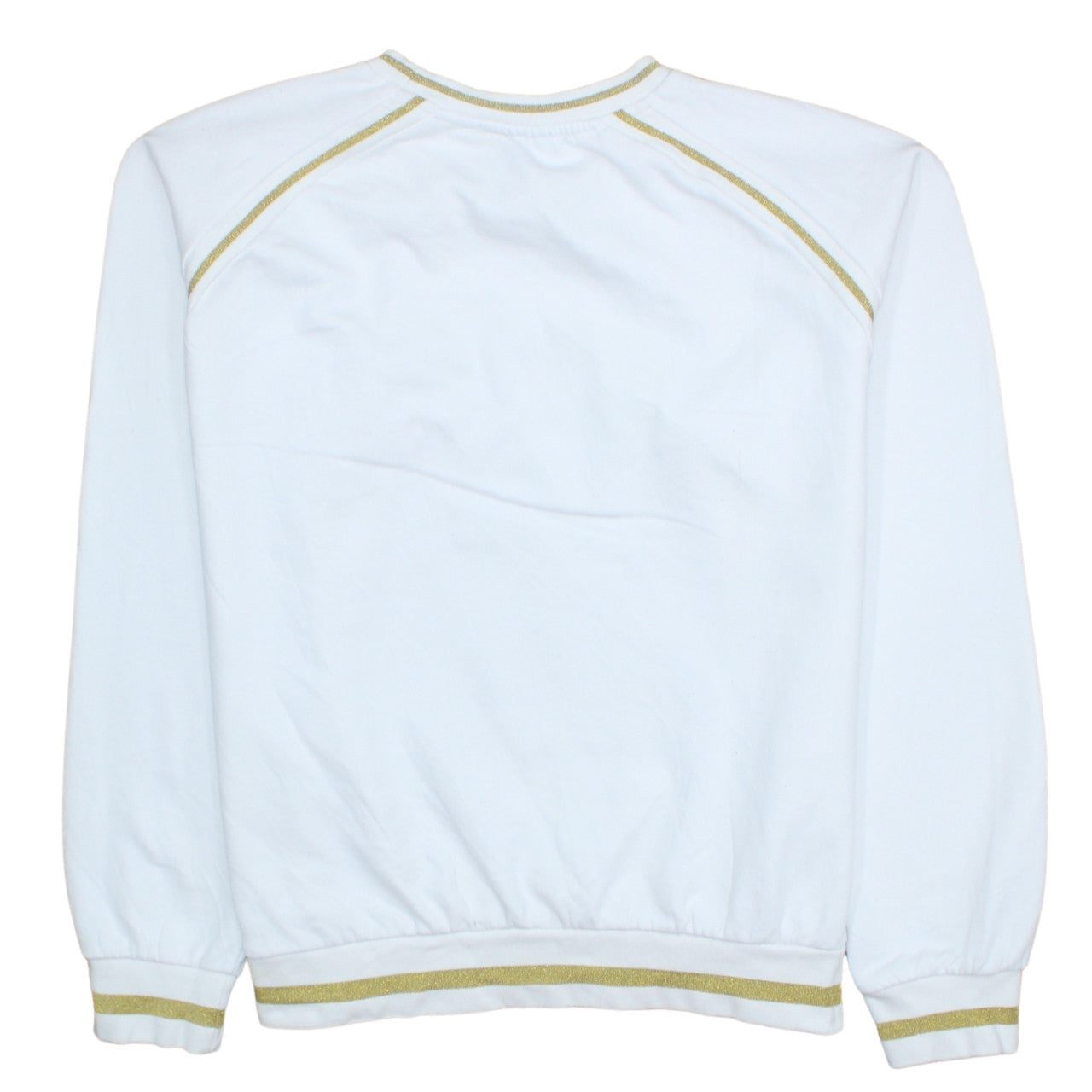 Womens UK Size XL Fila White Pullover Sweatshirt