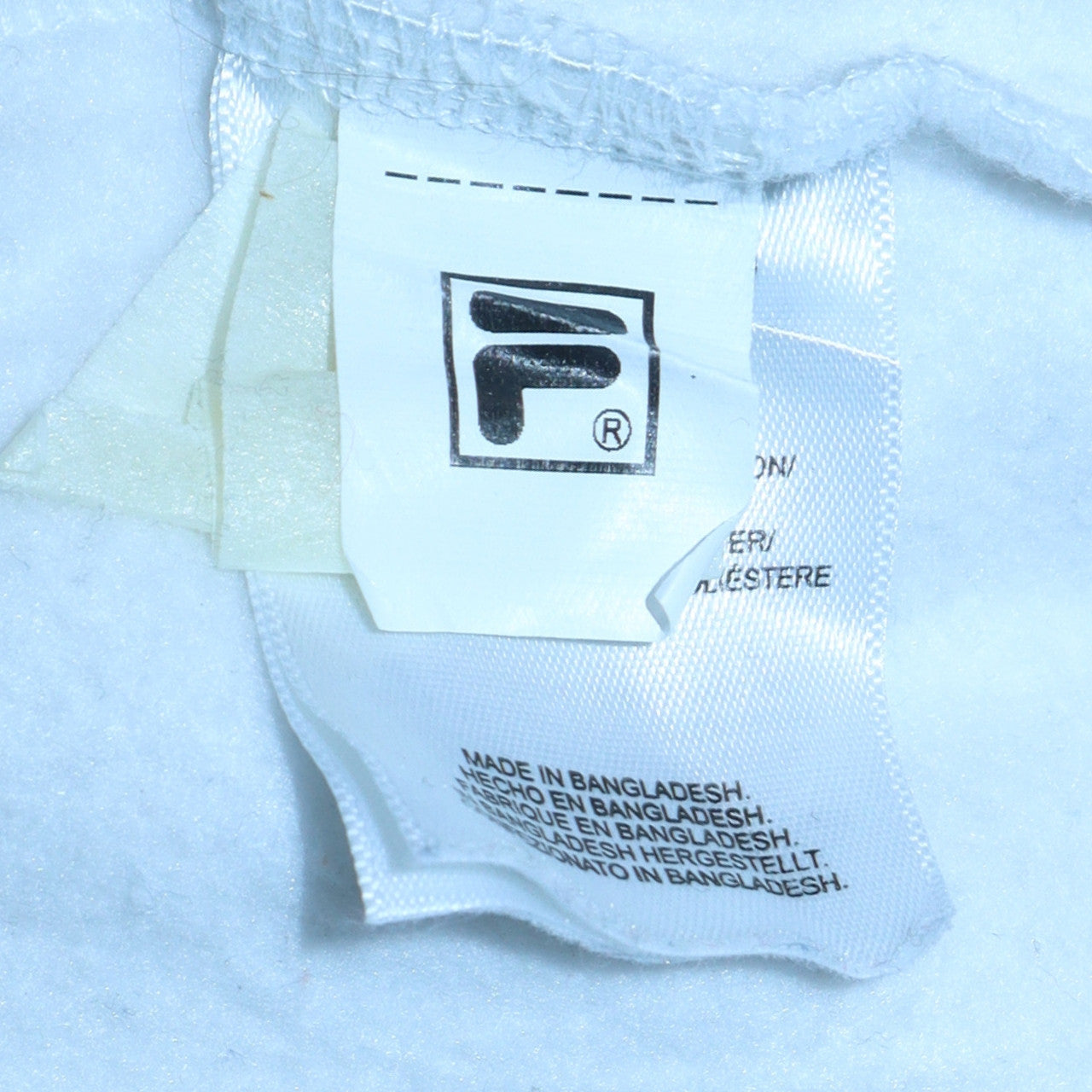 Womens UK Size XL Fila White Pullover Sweatshirt
