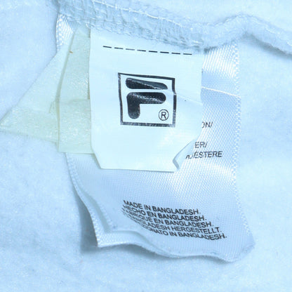 Womens UK Size XL Fila White Pullover Sweatshirt