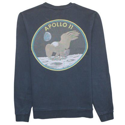 Mens UK Size M ASOS Blue Pullover Sweatshirt