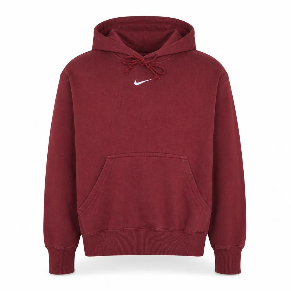 Mens UK Size S Nike Red Pullover Hoodie