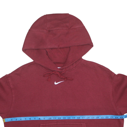 Mens UK Size S Nike Red Pullover Hoodie