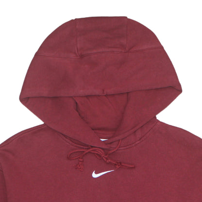 Mens UK Size S Nike Red Pullover Hoodie