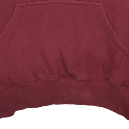 Mens UK Size S Nike Red Pullover Hoodie
