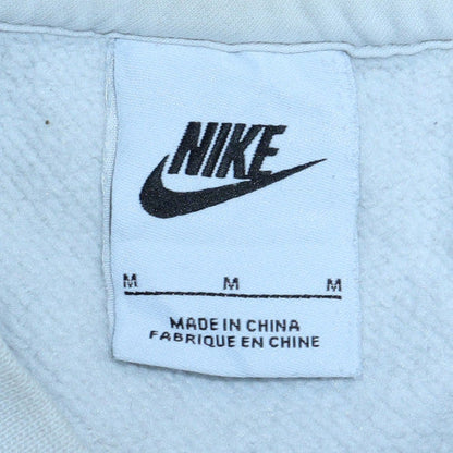 Mens UK Size M Nike White Pullover Sweatshirt