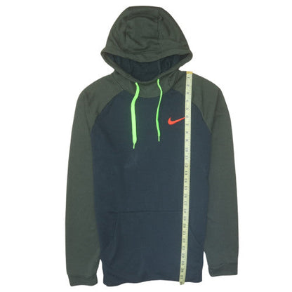 Mens UK Size L Nike Green Pullover Hoodie