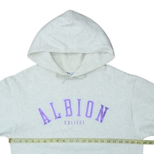 Womens UK Size M Champion Grey Pullover Hoodie