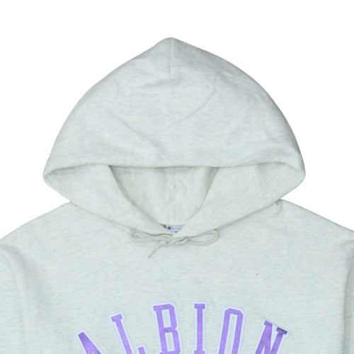 Womens UK Size M Champion Grey Pullover Hoodie