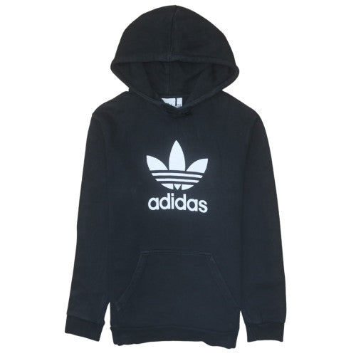 Mens UK Size M Adidas Black Pullover Hoodie