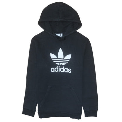 Mens UK Size M Adidas Black Pullover Hoodie