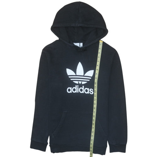 Mens UK Size M Adidas Black Pullover Hoodie