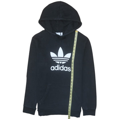 Mens UK Size M Adidas Black Pullover Hoodie