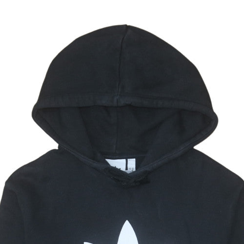 Mens UK Size M Adidas Black Pullover Hoodie