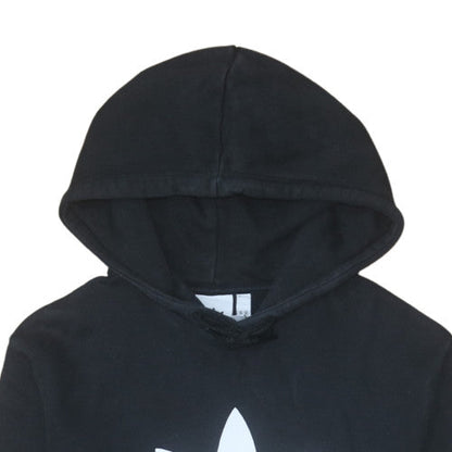 Mens UK Size M Adidas Black Pullover Hoodie