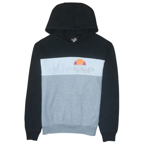Mens UK Size L Ellesse Grey Pullover Hoodie