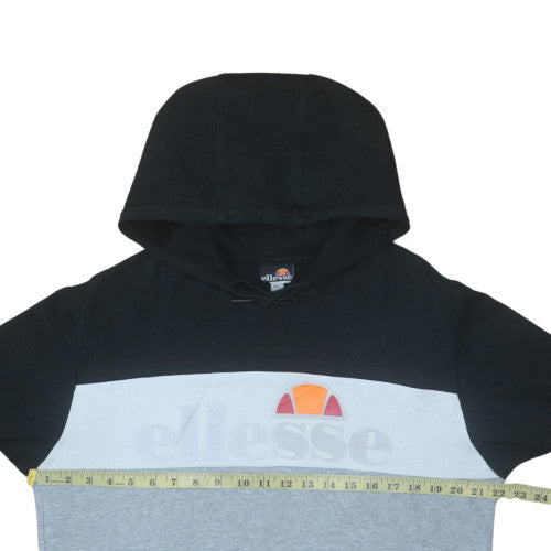 Mens UK Size L Ellesse Grey Pullover Hoodie