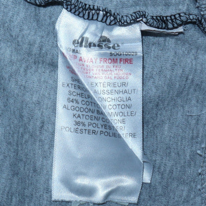 Mens UK Size L Ellesse Grey Pullover Hoodie
