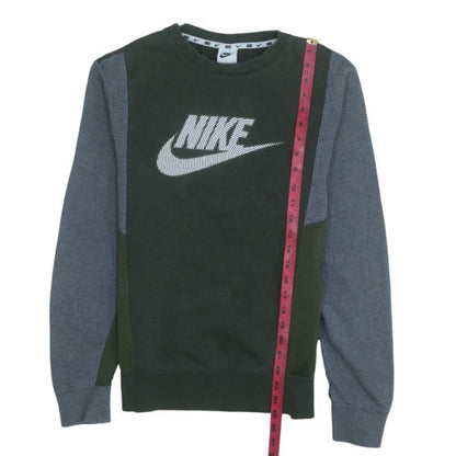 Mens UK Size S Nike Green Pullover Sweatshirt