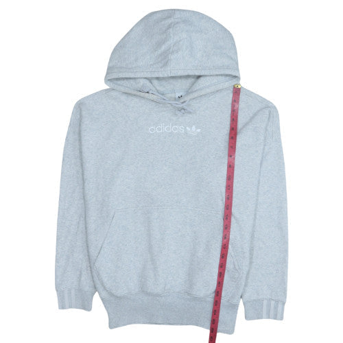 Womens UK Size 18 Adidas Grey Pullover Hoodie