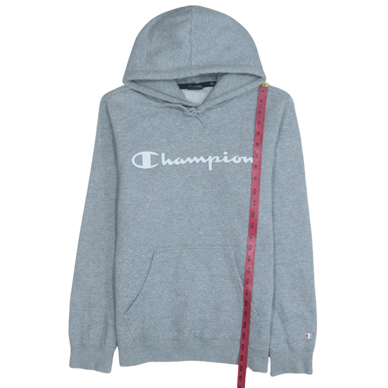 Mens UK Size M Champion Grey Pullover Hoodie