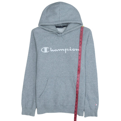 Mens UK Size M Champion Grey Pullover Hoodie