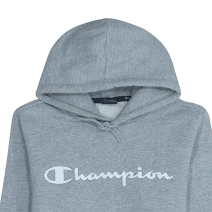 Mens UK Size M Champion Grey Pullover Hoodie