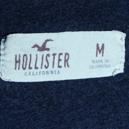 Mens UK Size M Hollister Blue Pullover Hoodie