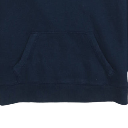 Mens UK Size M Hollister Blue Pullover Hoodie