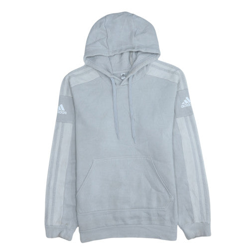 Mens UK Size M Adidas Grey Pullover Hoodie
