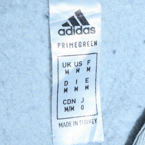 Mens UK Size M Adidas Grey Pullover Hoodie