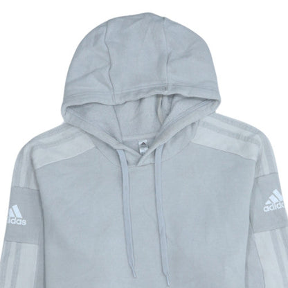 Mens UK Size M Adidas Grey Pullover Hoodie