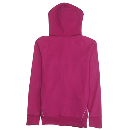 Womens UK Size S Nike Pink Full Zip Hoodie