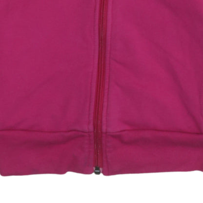 Womens UK Size S Nike Pink Full Zip Hoodie