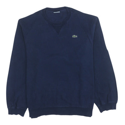 Mens UK Size L Lacoste Blue Pullover Sweatshirt