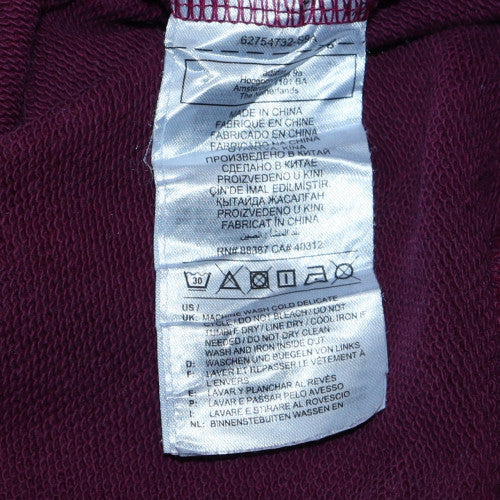 Womens UK Size 12 Adidas Red Pullover Sweatshirt